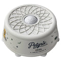 Petgrix soccer slow feeder dog bowl in gray with suction base